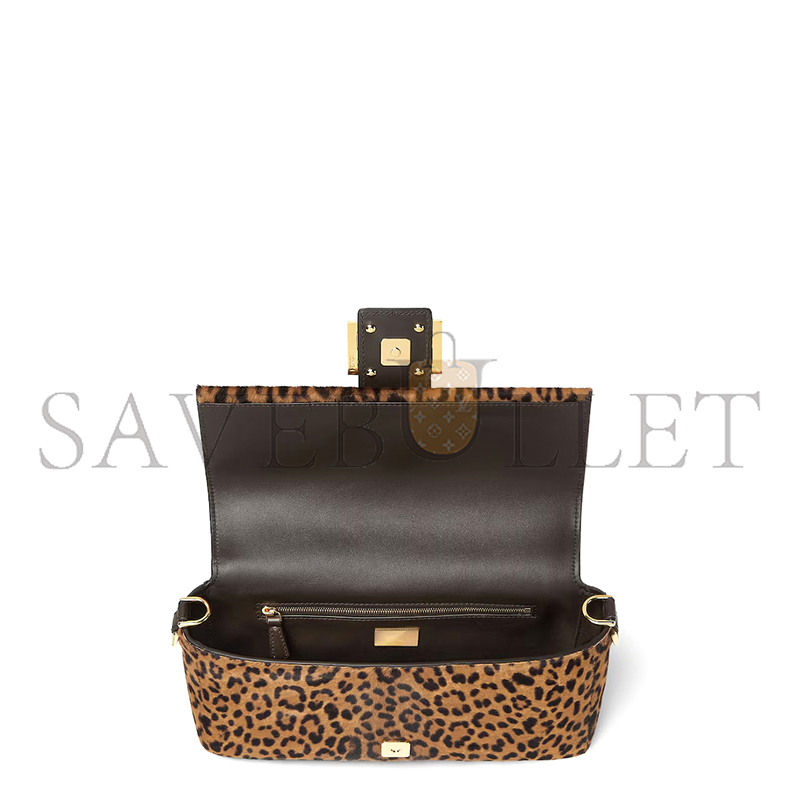 FENDI BAGUETTE PRINTED CAVALLINO CALFSKIN 8BR600AYDYF0A6E (27*15*6cm)